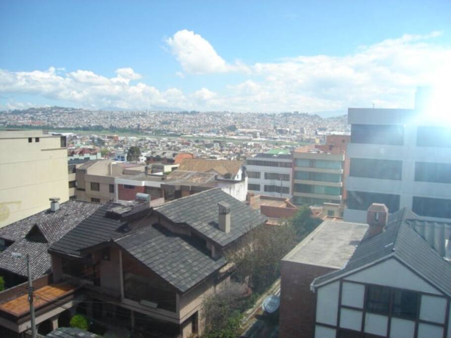 Vista a Quito