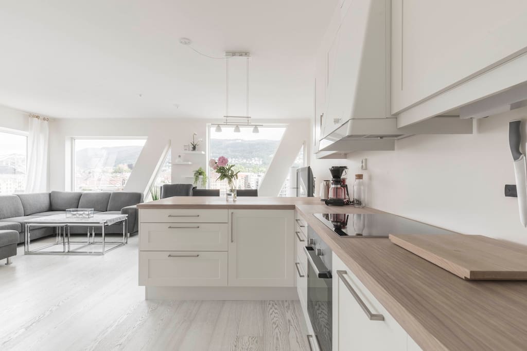 Open kitchen livingroom