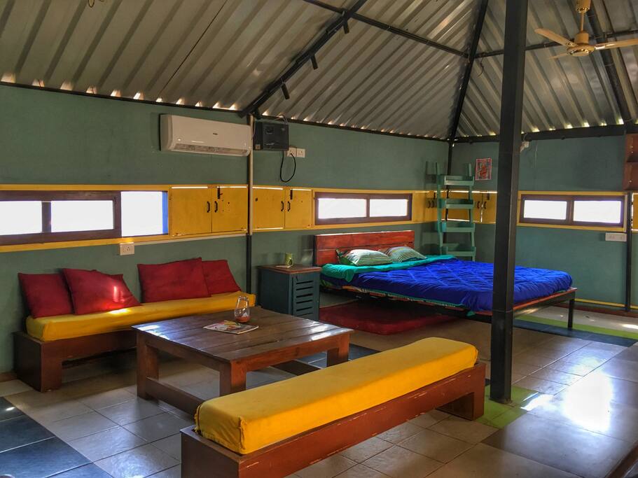 Welcome to the garden guesthouse. Settled peaceful in Vagator