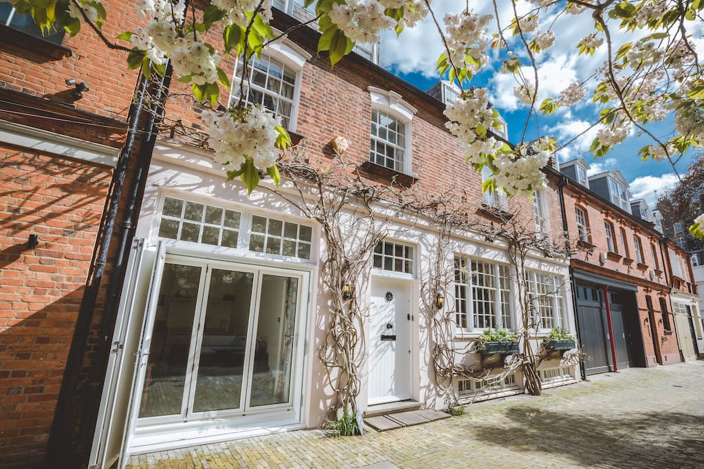 THE HOUSE (April 2017 photo with blossom tree)