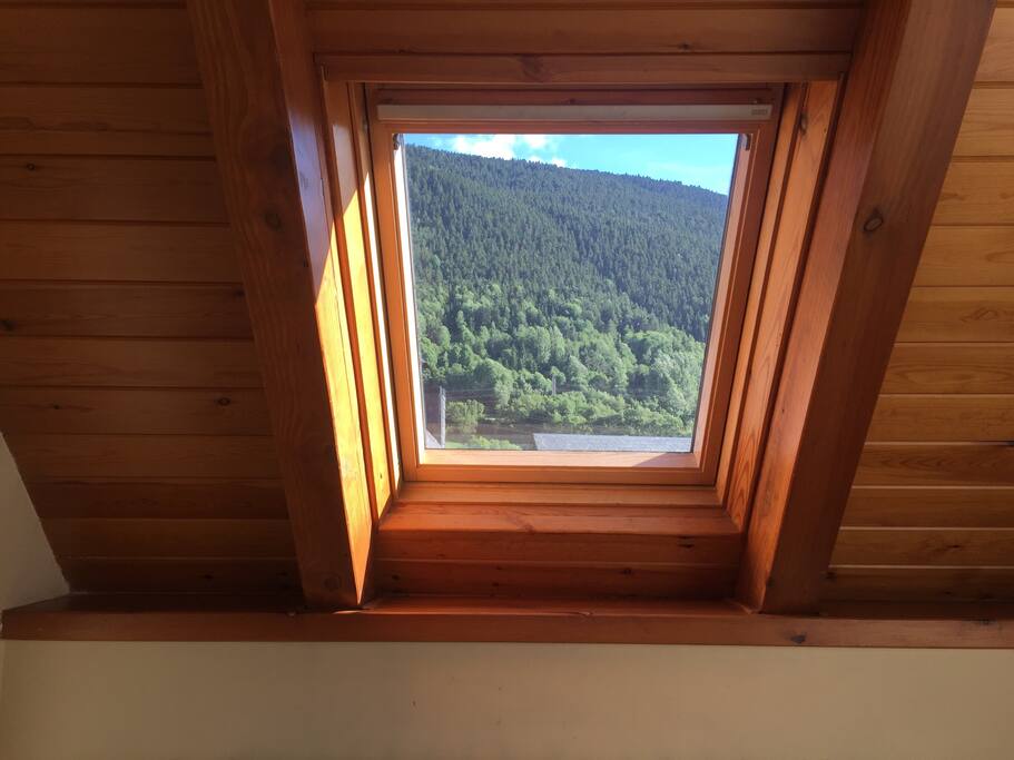 Vistas increibles desde el salón de la casa.