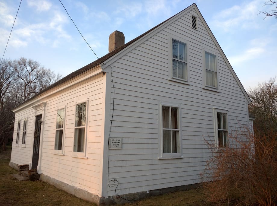 The cool old farmhouse.