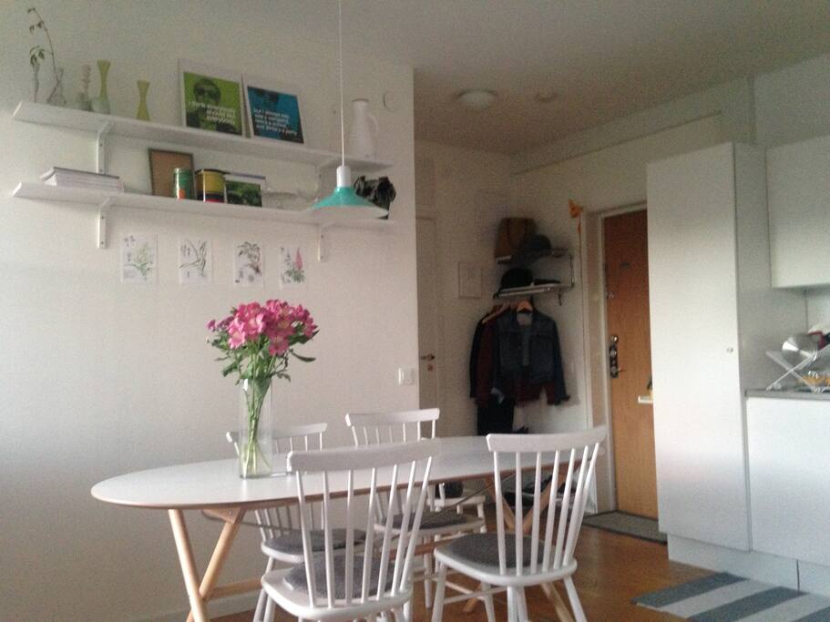 Rymlig och luftig matplats
