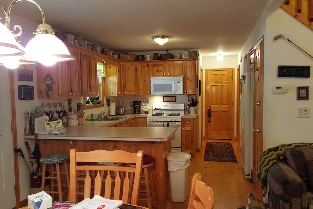 View of kitchen