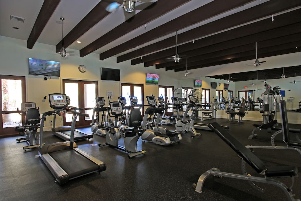 Clubhouse fitness center
