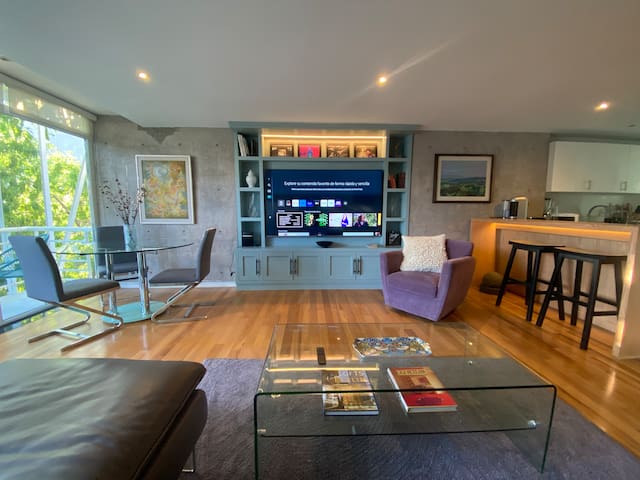 Top design & Art, safe & cozy space in Polanco