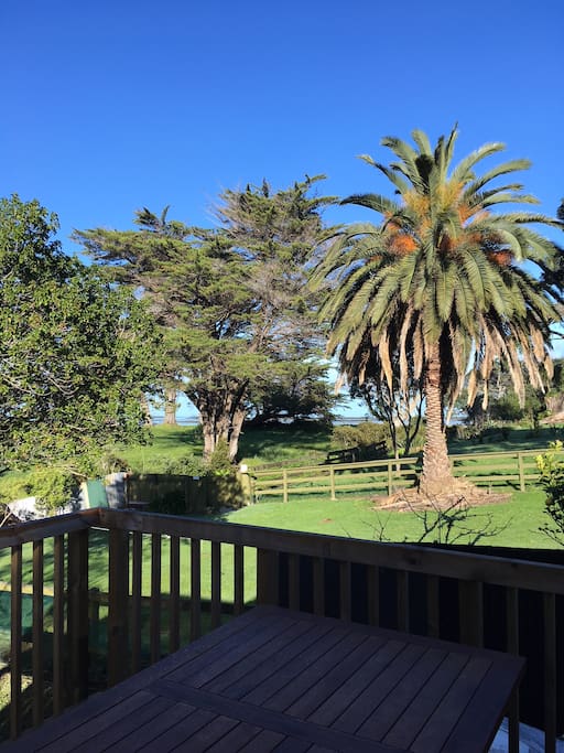 Back Deck View to beach