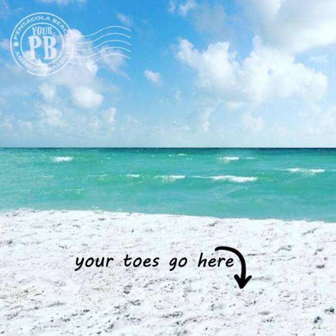 Your toes go here
