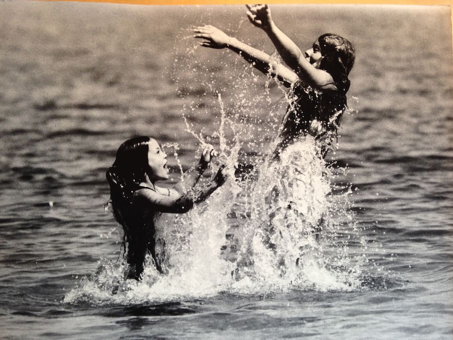 Kids and families love the swimming.