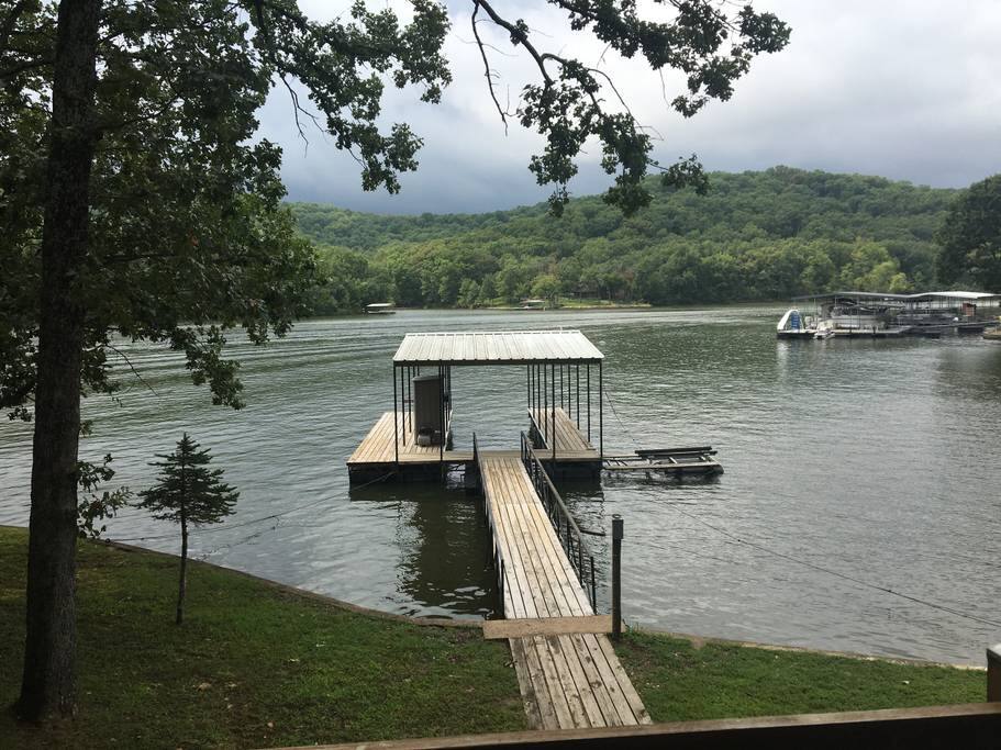 Great view boat dock and slip