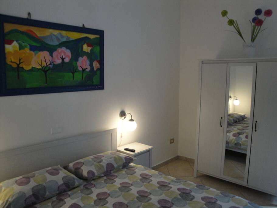 Camera da letto monolocale