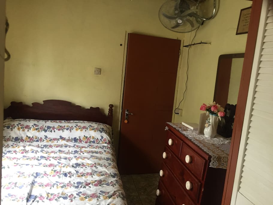 Guest bedroom with private bathroom