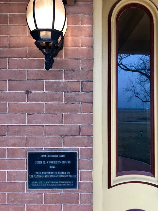 This house is listed on the National Register of Historic Places