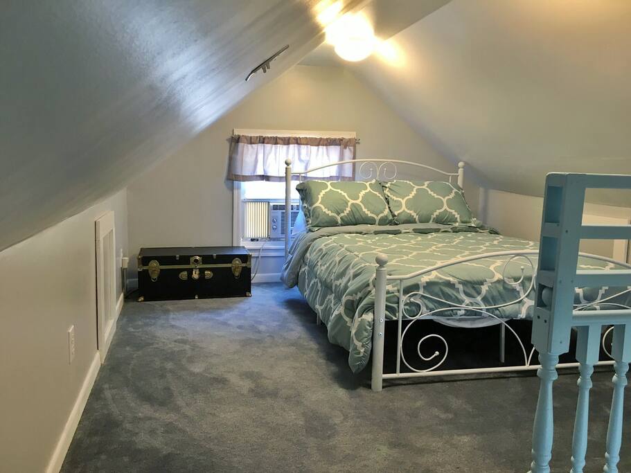 North side loft area