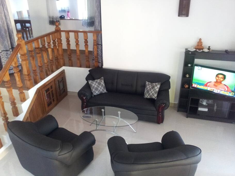 Couch and sitting room