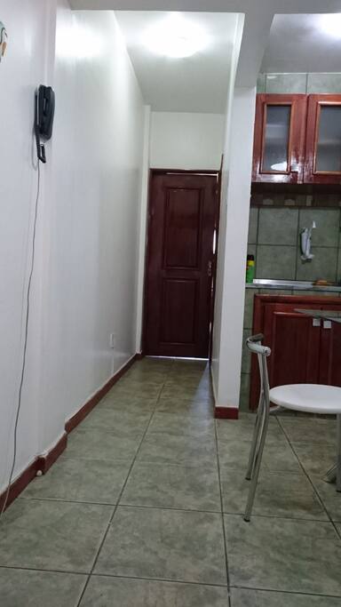 Entrada para o quarto
