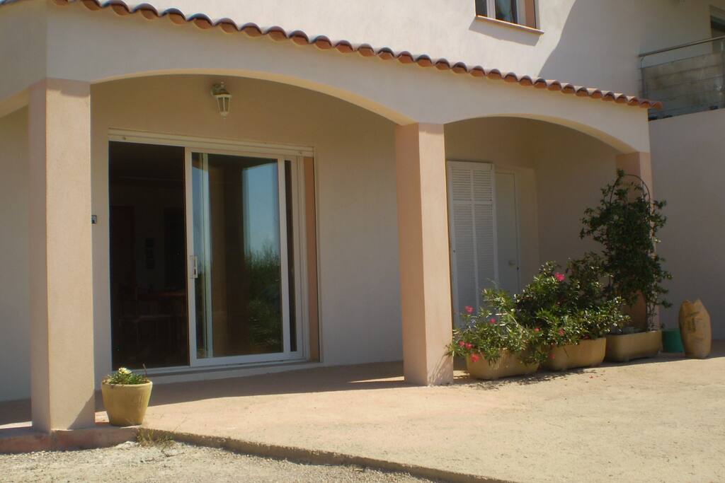 Façade de l'appartement