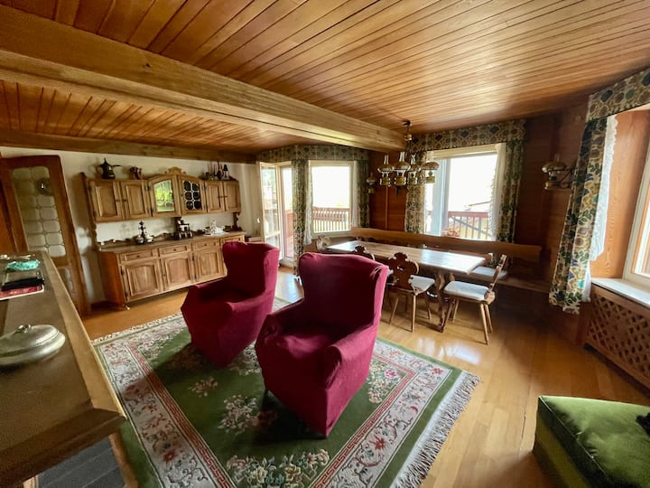 Chalet With Stunning Panoramic Views + Garage - Misurina