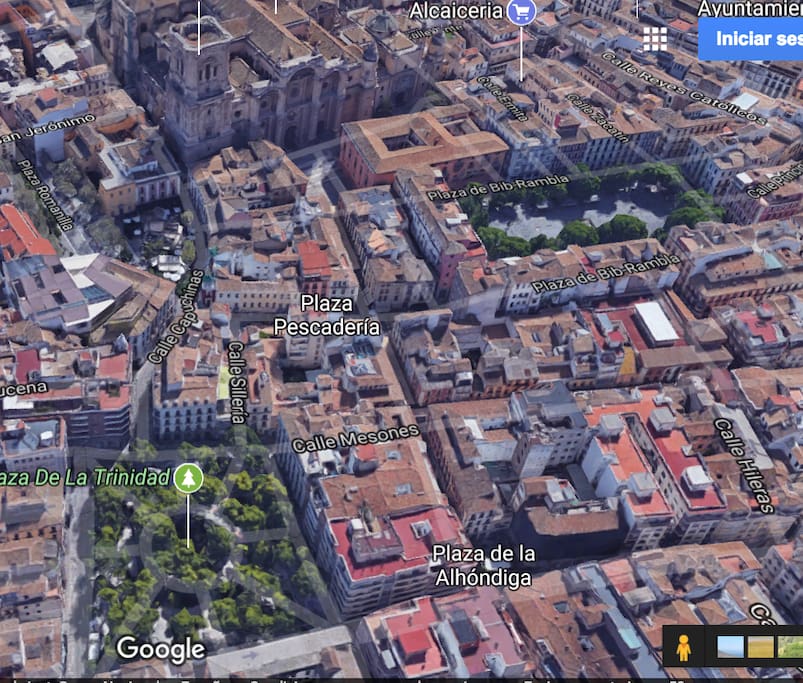 Situacion: a pocos metros de la Catedral y de Plaza Bibarrambla