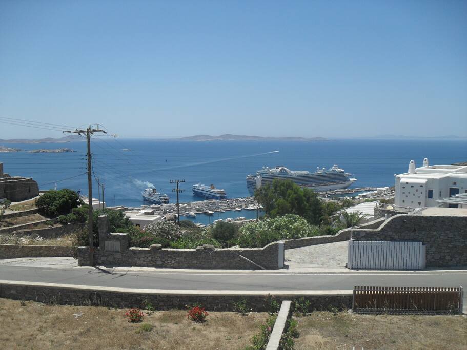 View from the complex