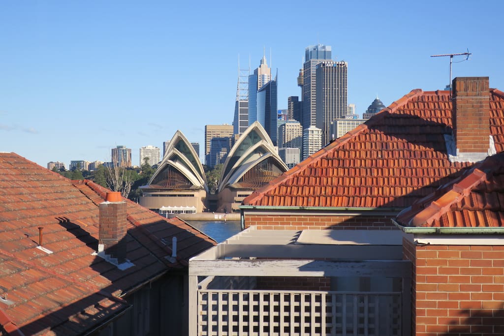 The view from the Guest Bedroom