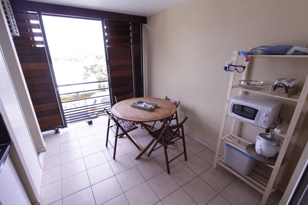La cuisine et salle à manger ouvertes/fermées