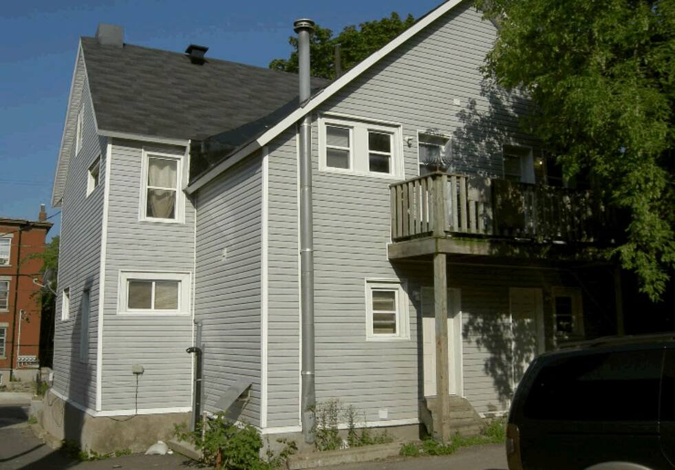 Exterior back