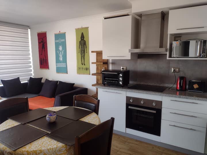 Apartment in downtown Rancagua with all the comforts and privileged location.