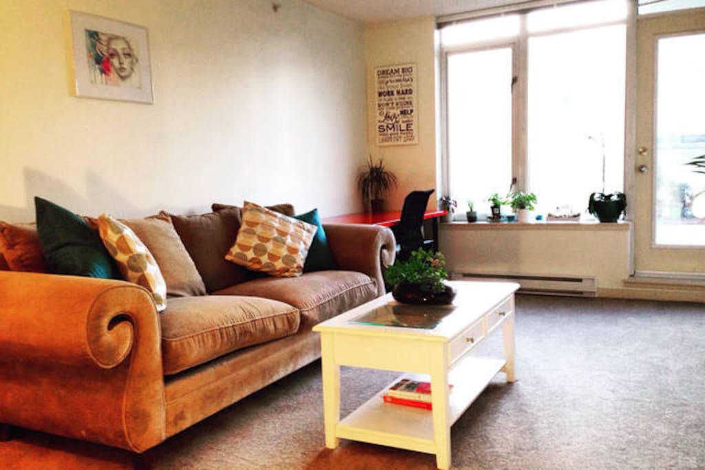 The living room
