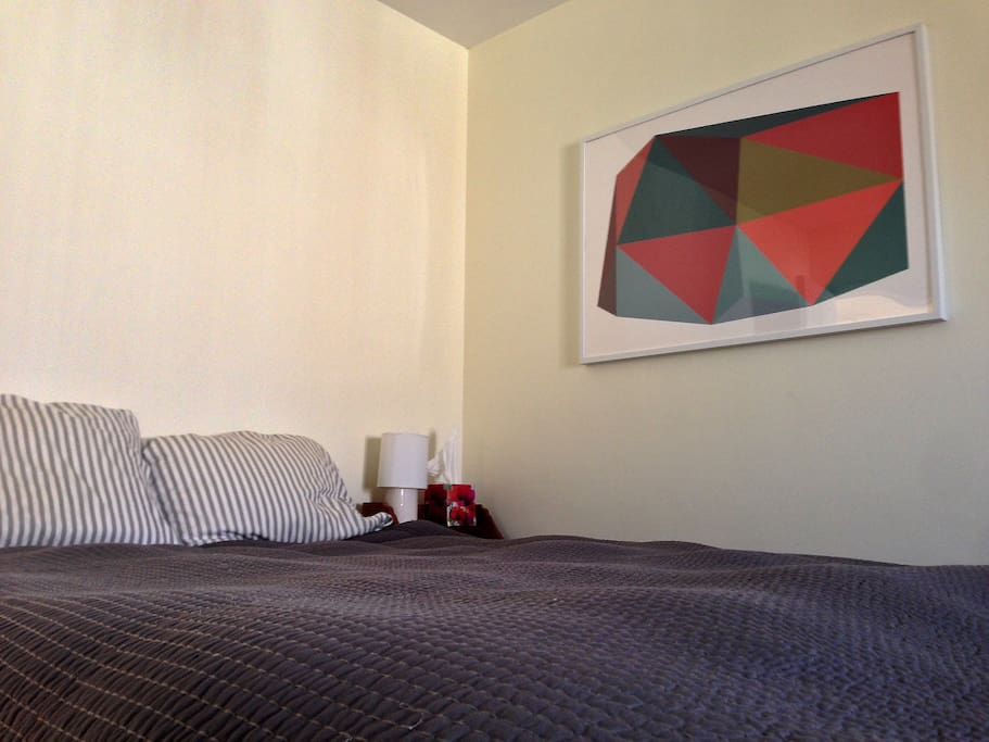 Queen-sized, pillow-topped, Marimekko-lined bliss.
