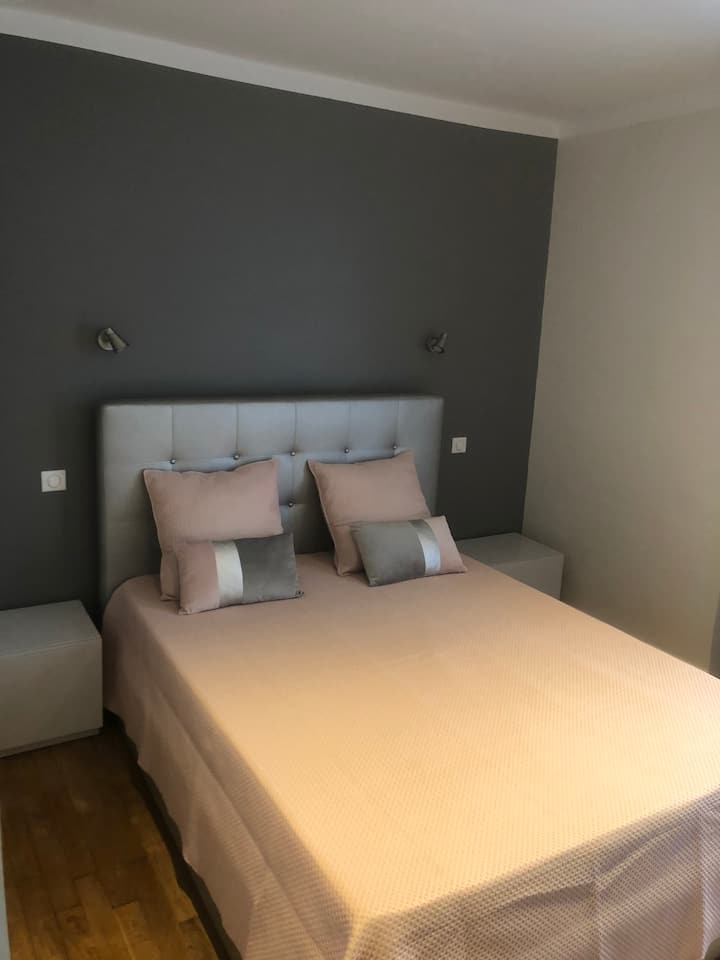 Spálňa s prístupom na terasu 