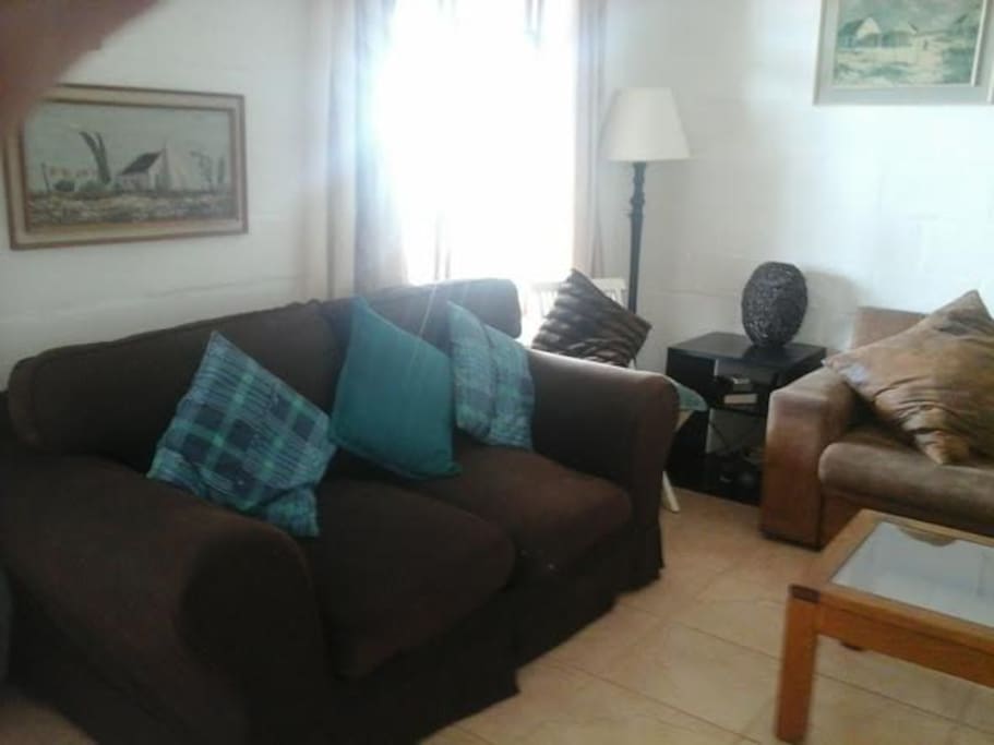 Lounge area- with sleeper couch