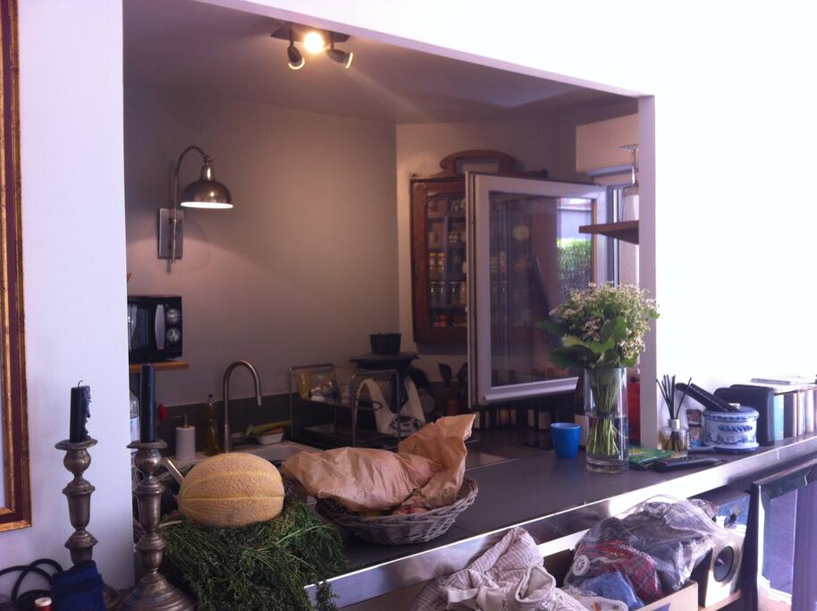 Salon/cuisine