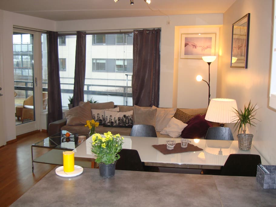 View from kitchen