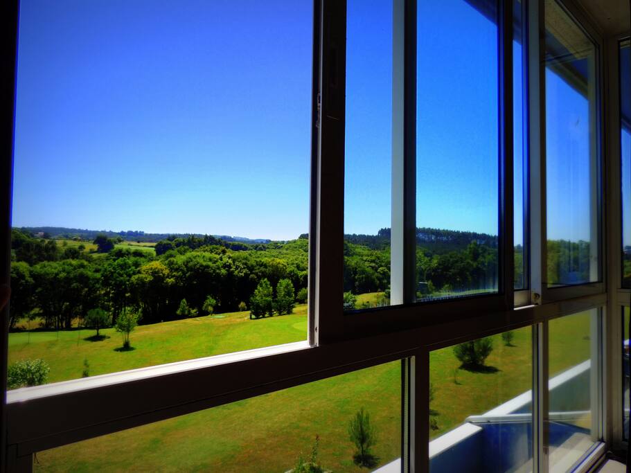 Vista desde el salón.