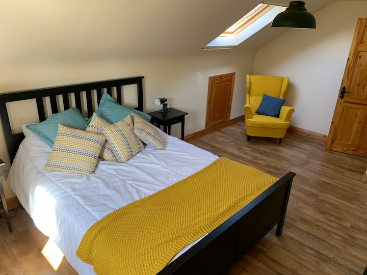 First floor double room with king size bed