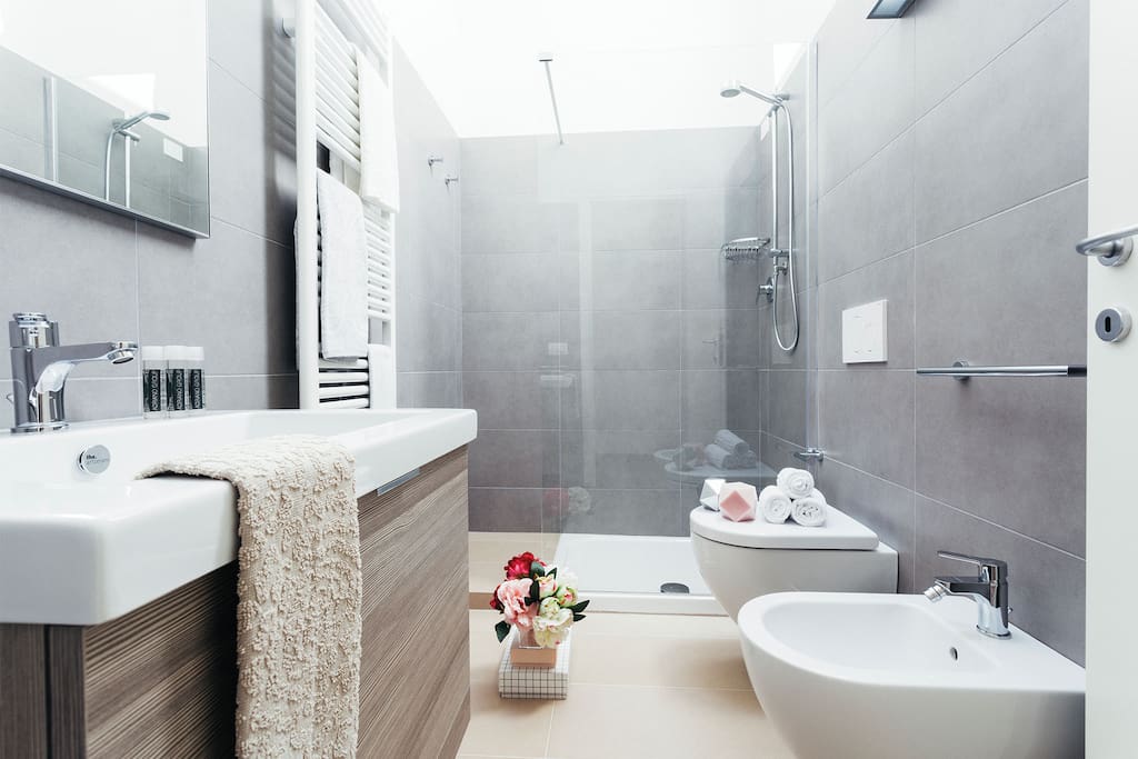 Bathroom with shower