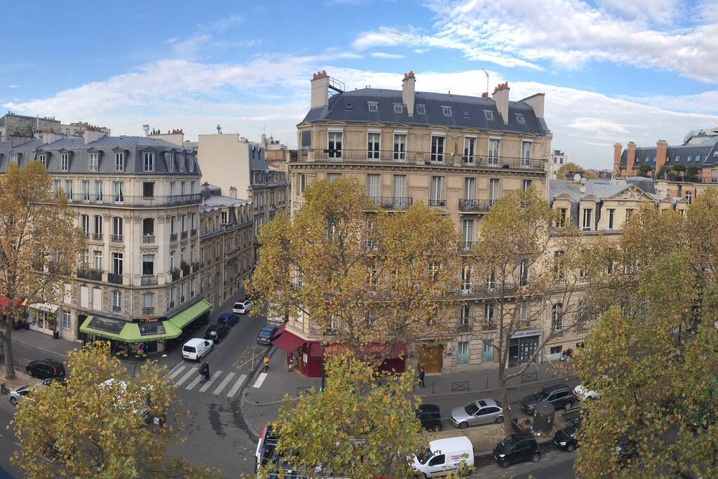 View for the balcony