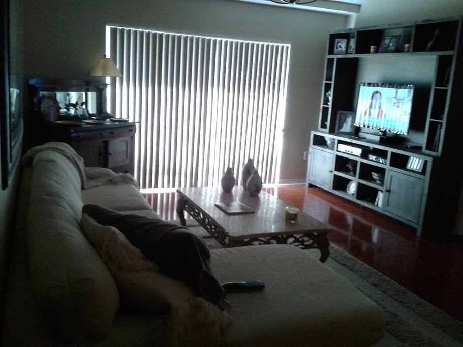 Very comfortable living area with beautiful view