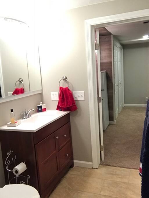 Your full private bathroom