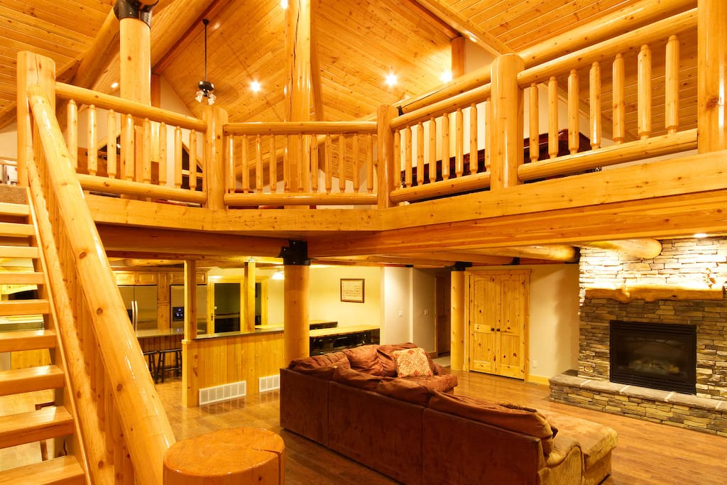 Main entry and family room