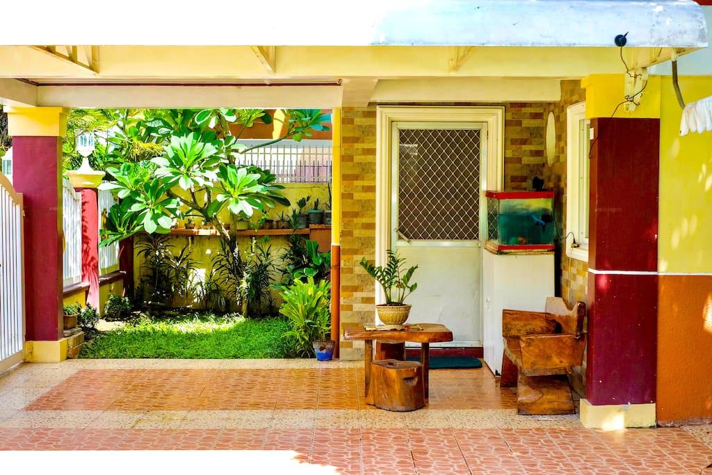 Waiting Lounge with garden view
