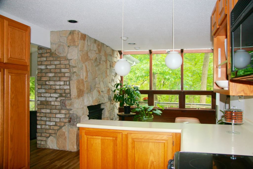 View from the kitchen
