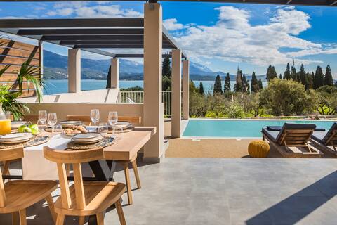 Ionian Village - Petani Villa Private Pool