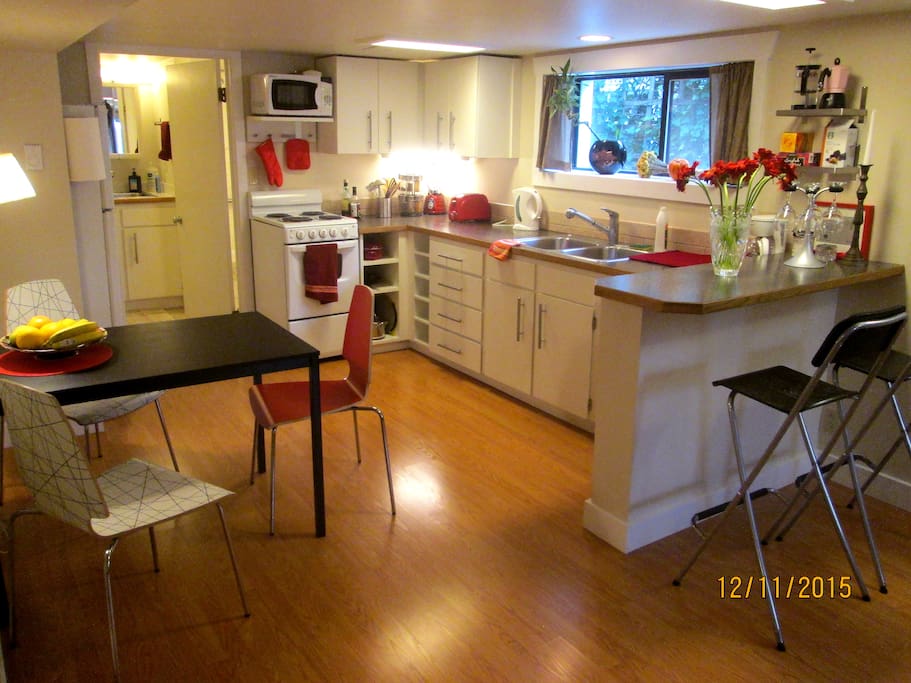 Kitchen and dining