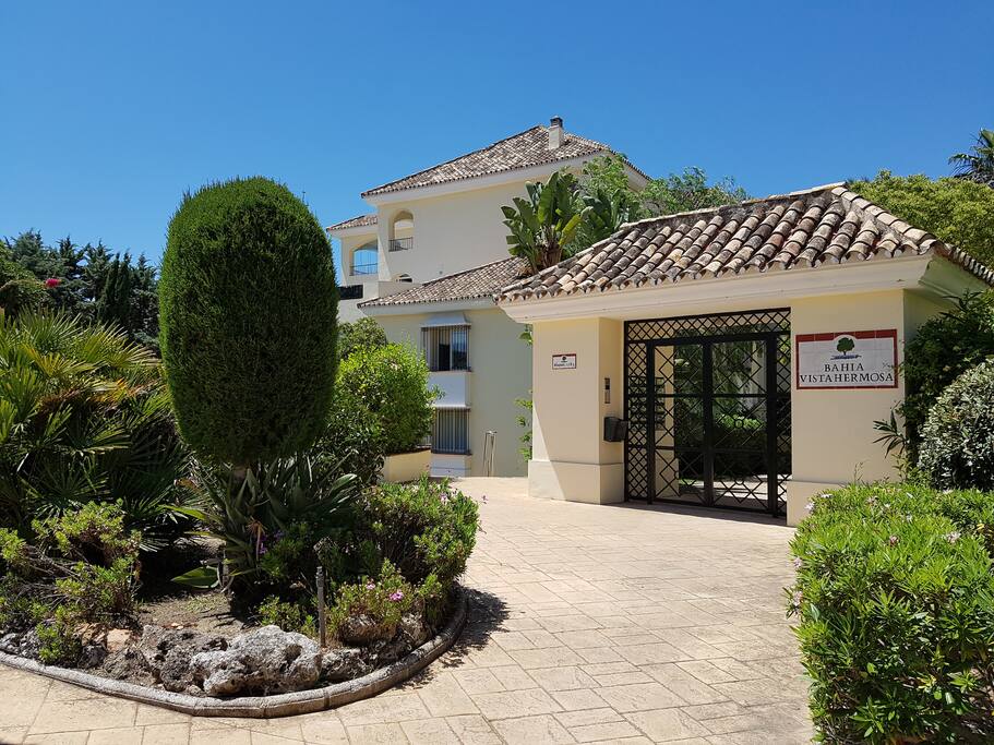 Community main entrance