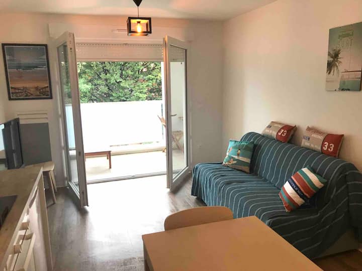 Au Cœur De Lacanau, Appartement Neuf Parking/wifi - Lacanau