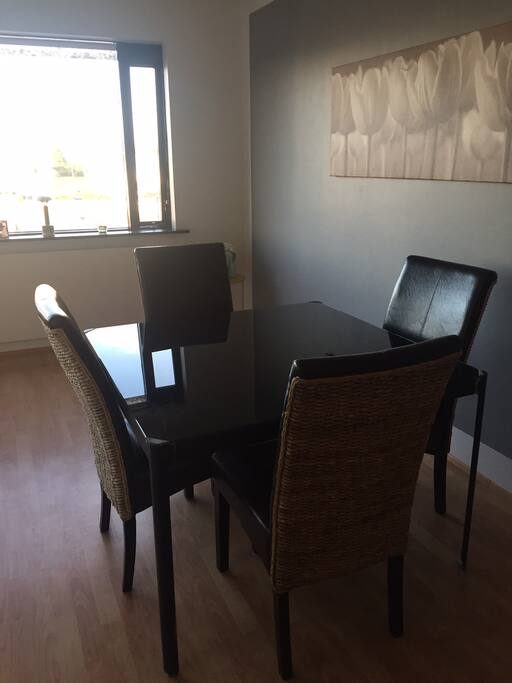 the dining area