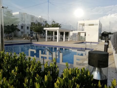 CH1-Comfortable furnished apartment, gated ensemble