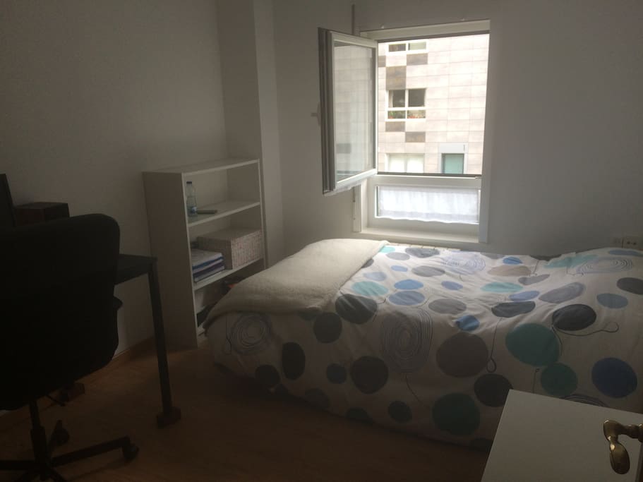 bedroom-looking towards window